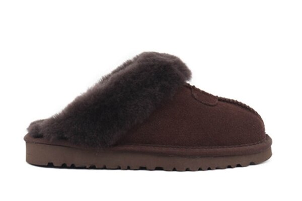 Wool Slippers Women Winter
