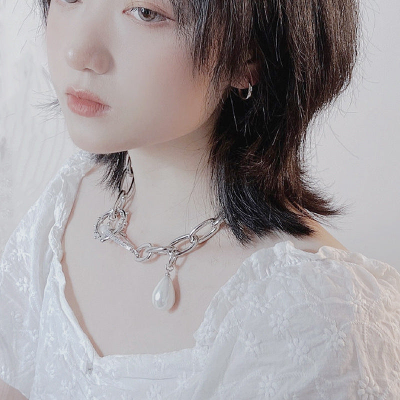 2021 Pearl Necklace Women's Chain Niche