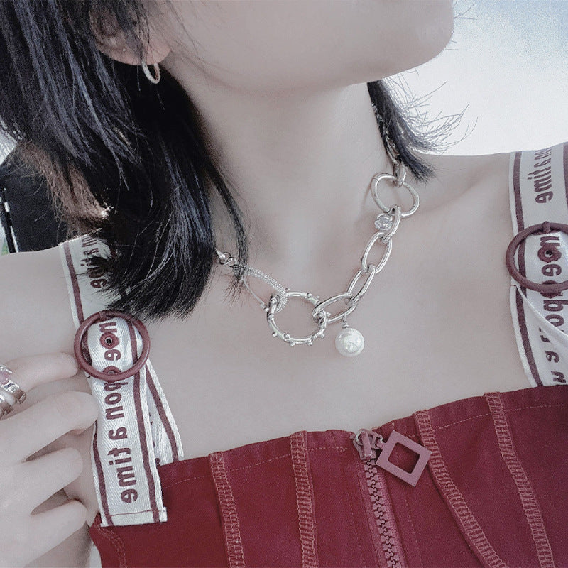 2021 Pearl Necklace Women's Chain Niche