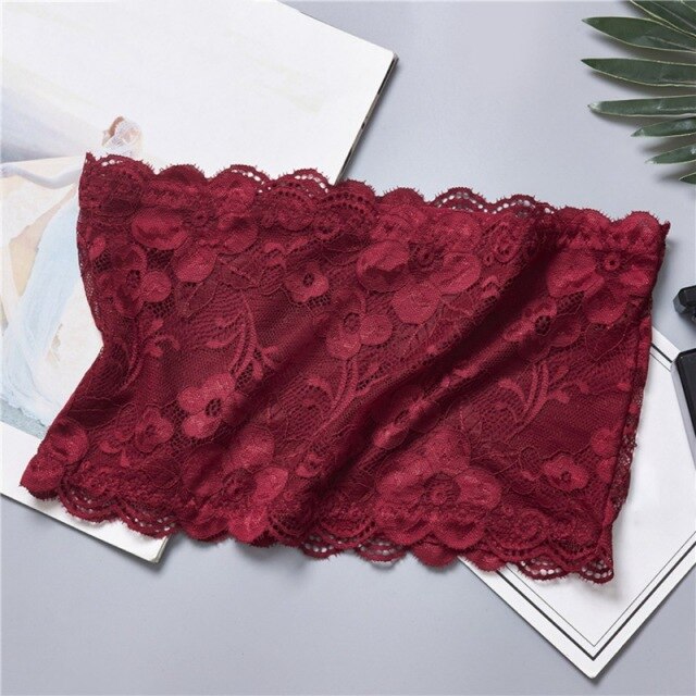 Sexy Strapless Wrap Lace Bralette